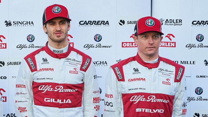 F1, Alfa Romeo conferma Raikkonen e Giovinazzi: le loro reazioni