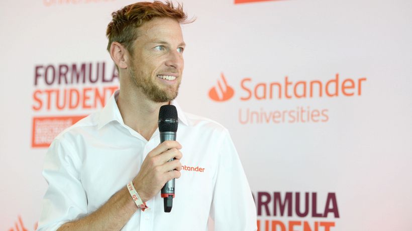 Jenson Button torna al volante