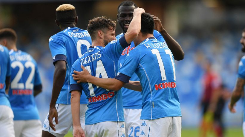 Il Napoli si gode il leader a sorpresa