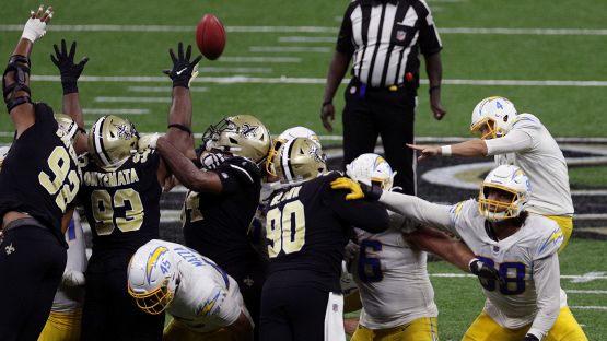 NFL: le foto di Los Angeles Chargers-New Orleans Saints 27-30