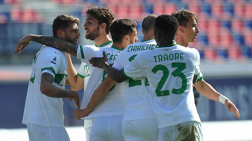 Sassuolo, ribaltone a Bologna: pazzo 3-4