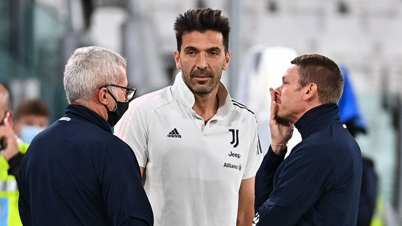 Buffon si ferma: affaticamento