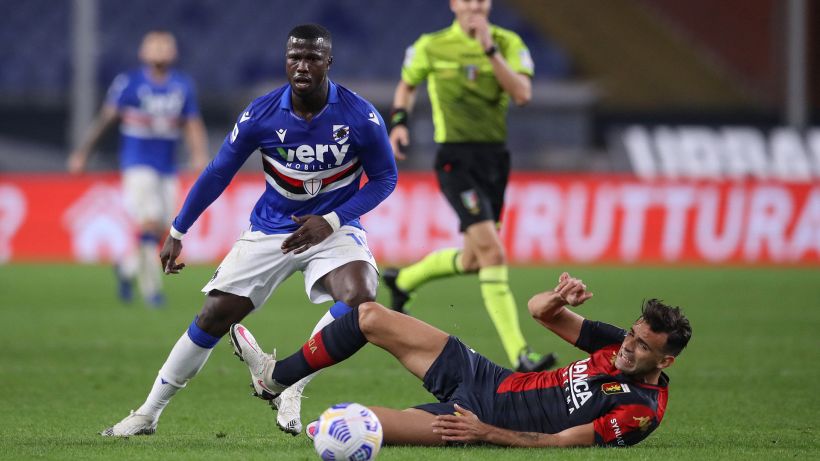 Sampdoria, Keita Baldé si fa male: previsto stop medio-lungo