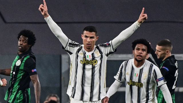 Champions: Juve agli ottavi con Ronaldo e Morata. Tris della Lazio