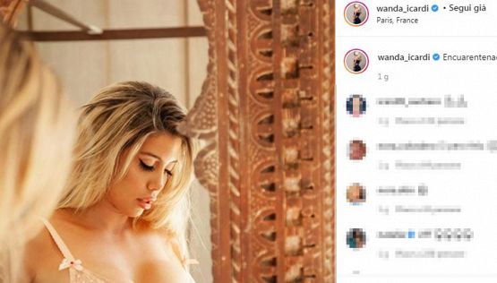 La quarantena senza limiti di Wanda Nara è un tripudio:nuovo post