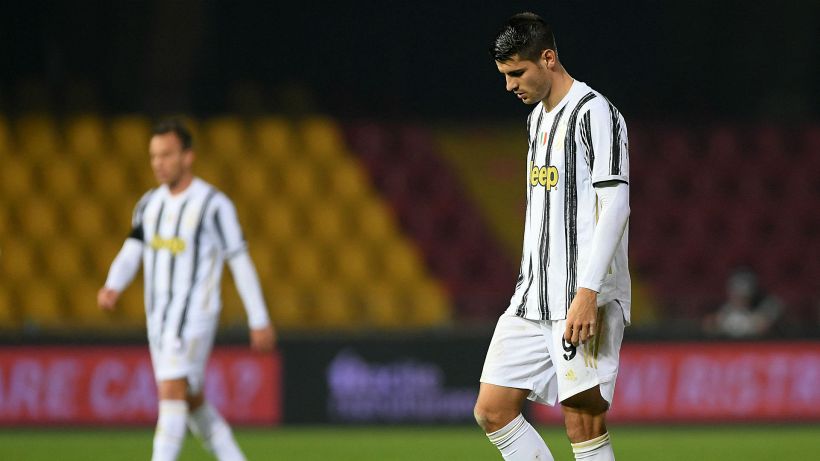 Juventus, stangata per Alvaro Morata dopo l'espulsione