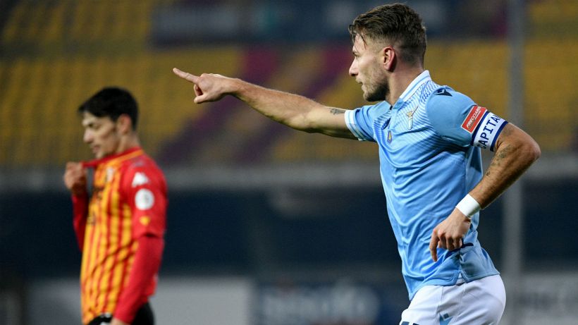 Benevento-Lazio 1-1: Immobile-Schiattarella, pari tra gli Inzaghi