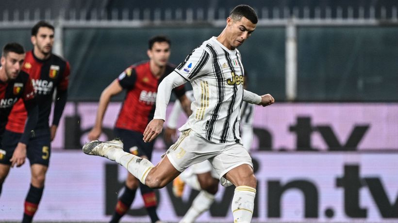 Genoa-Juventus 1-3: Ronaldo di rigore, Pirlo esulta