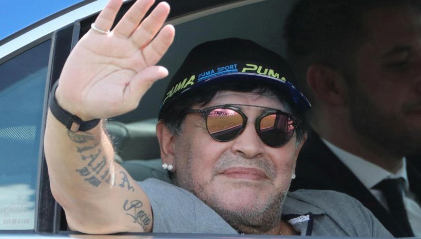 Maradona, l'ultimo messaggio audio per l'ex e il figlio Diego