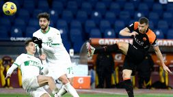 Roma-Sassuolo 0-0: VAR e rossi, niente gol all'Olimpico