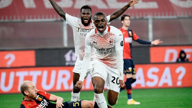 Destro fa tremare il Milan: Kalulu salva il primato