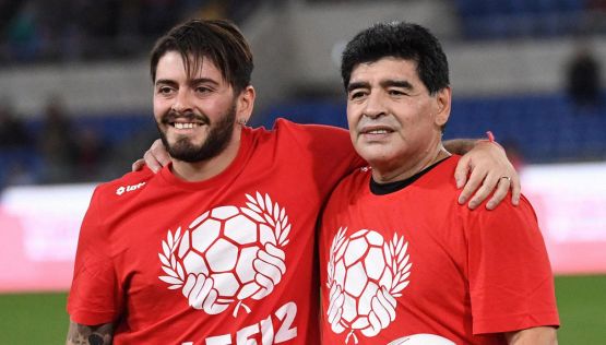 Diego Armando Maradona jr interviene nella polemica sull'eredità