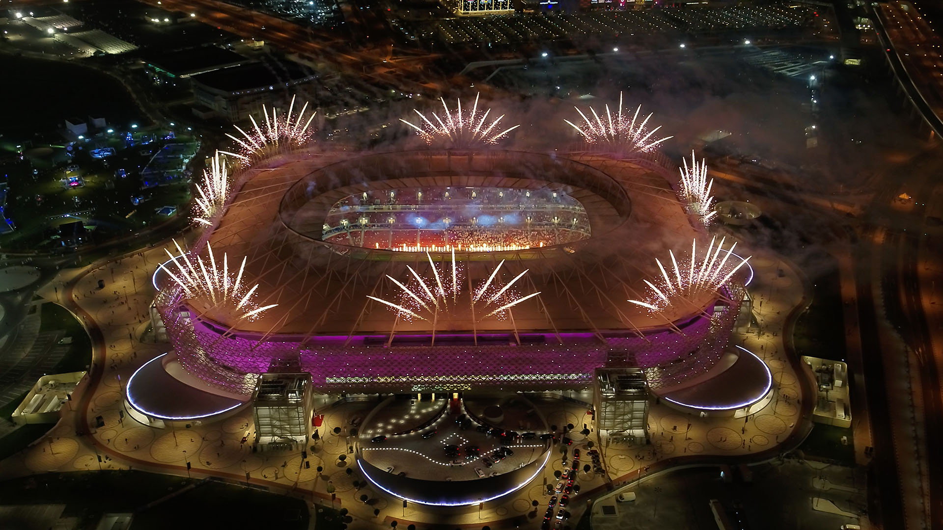 Mondiali 2020: le foto dell'Ahmad Bin Ali Stadium