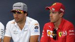 F1, c'è la conferma della Ferrari: Sainz ride, Vettel no F1, c'è la conferma della Ferrari: Sainz ride, Vettel no