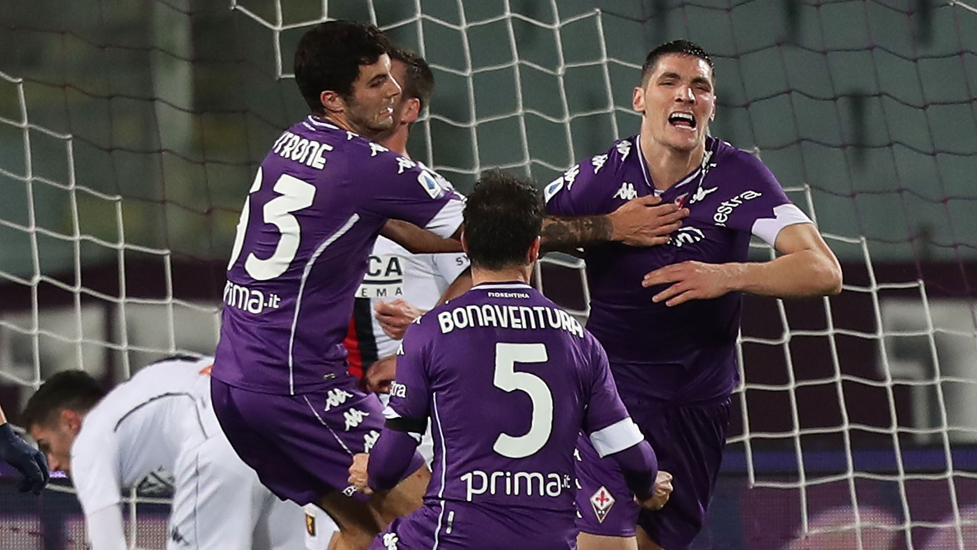 Serie A: Fiorentina-Genoa 1-1, le foto