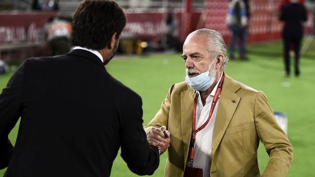 Background De Laurentiis: because he had asked for the postponement of Juventus-Napoli