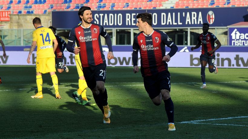 Bologna-Verona 1-0: Orsolini dal dischetto, Mihajlovic esulta