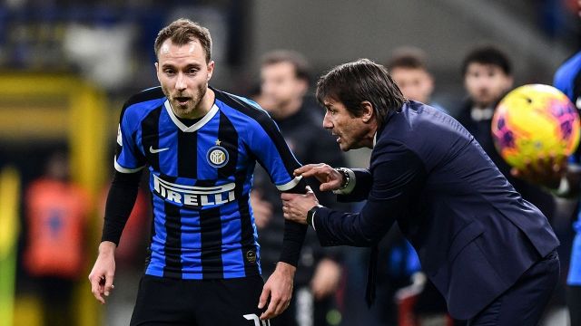 Inter, Antonio Conte si sbilancia sul futuro di Eriksen
