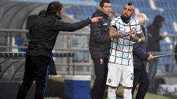 Inter-Crotone, Conte a Vidal: "Basta, gioca e non rompere"