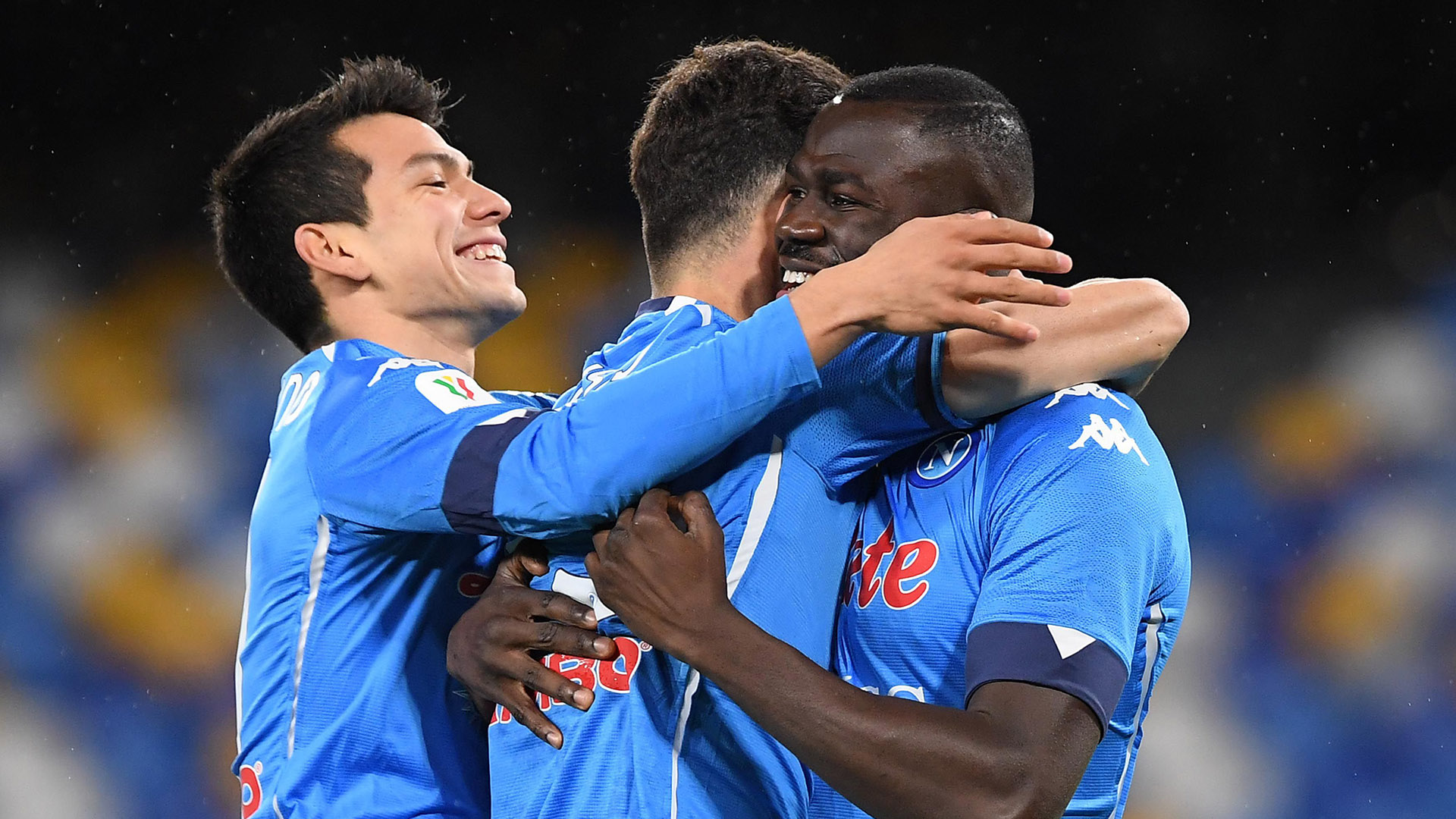 Coppa Italia: Napoli-Spezia 4-2, le foto