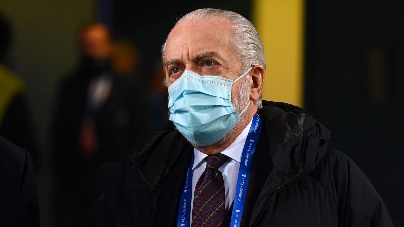 Napoli, De Laurentiis nel mirino dei social: “E’ una farsa”