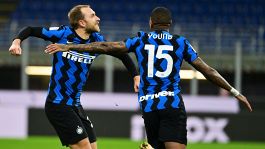 Inter-Milan: Ibrahimovic monta e smonta, Eriksen firma la vittoria