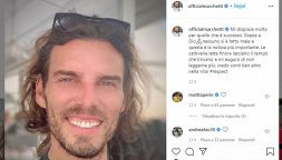 Marchetti e la sua Ferrari distrutta: la reazione su Instagram