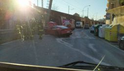 La Ferrari distrutta di Marchetti: foto