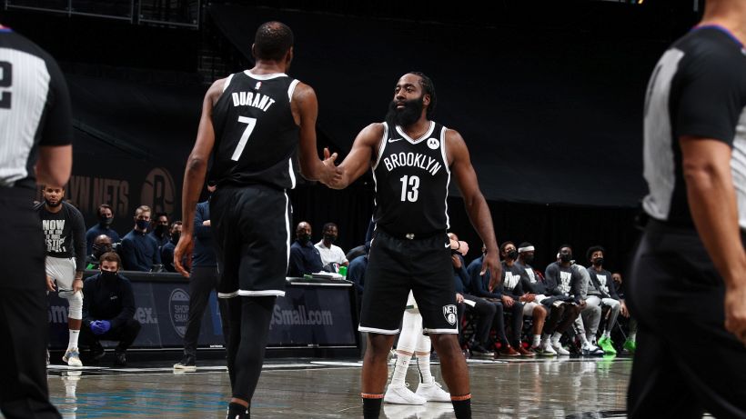 NBA: i Nets di Durant e Harden fanno sul serio