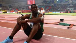 Atletica, Zango fa il record del Mondo nel salto triplo