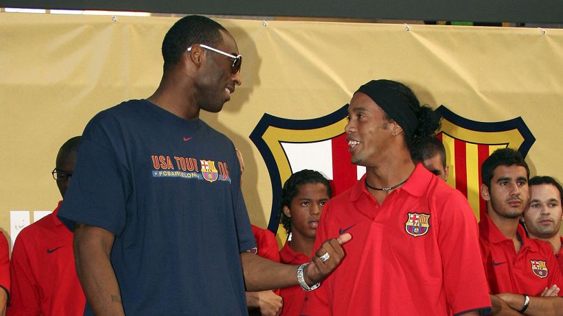 Quando Ronaldinho presentò Messi a Bryant: "Diventerà il più grande di tutti"