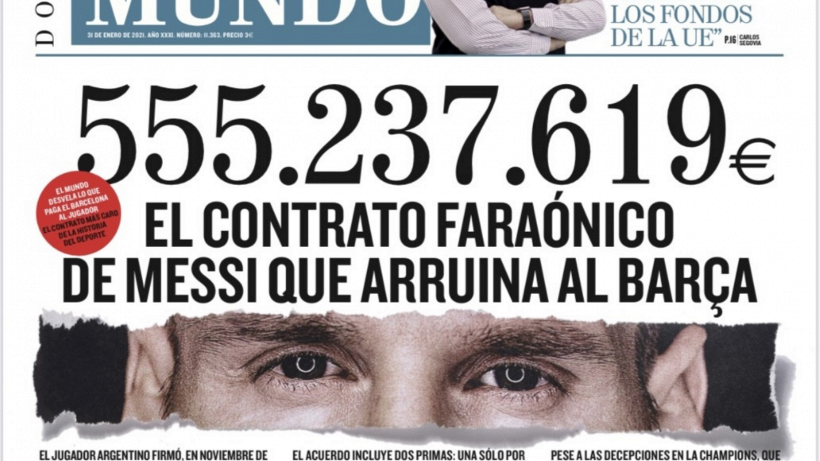 El Mundo svela le cifre del contratto di Messi: 555 milioni dal Barcellona in 4 anni