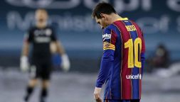 Follia Messi, pugno all'avversario e espulsione: due giornate