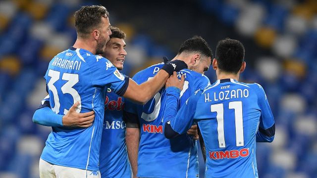 Coppa Italia, Napoli avanti: vittoria pirotecnica contro l'Empoli