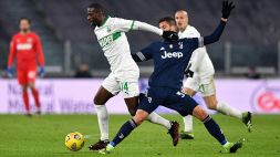 Sassuolo, Obiang: "Mi auguro che Chiesa stia bene"