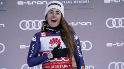 Splendida Sofia Goggia, sua la discesa di Crans Montana