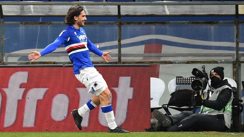 Cucchiaio di Candreva e gol di Torregrossa, la Samp rimonta e batte l'Udinese