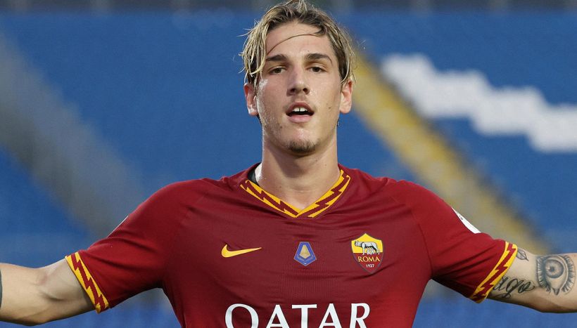 Roma, Zaniolo corre e ritrova il pallone: 