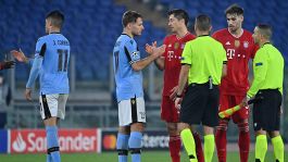 Champions League, Lazio-Bayern Monaco: le foto