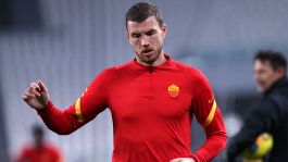 Roma, Edin Dzeko sta bene