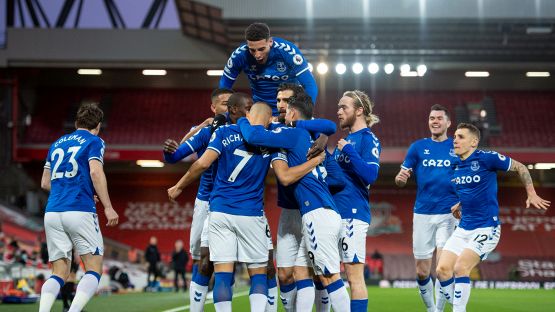 Il derby del Merseyside è dell'Everton: Ancelotti batte Klopp 2-0