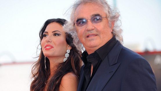 Flavio Briatore in trasferta, Elisabetta Gregoraci vede Benetton