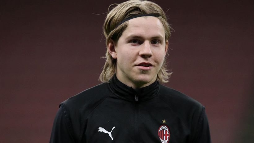 Hauge: "E' stato Haaland a consigliarmi il Milan"