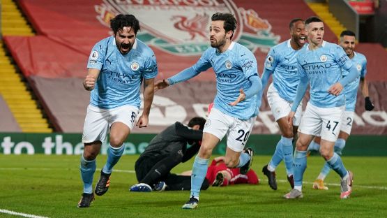 Liverpool-Manchester City 1-4: doppietta Gundogan, disastro Alisson