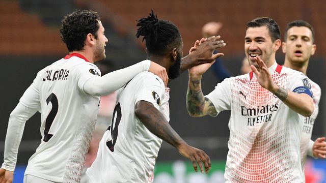Europa League: Milan agli ottavi soffrendo, Roma ok con il Braga