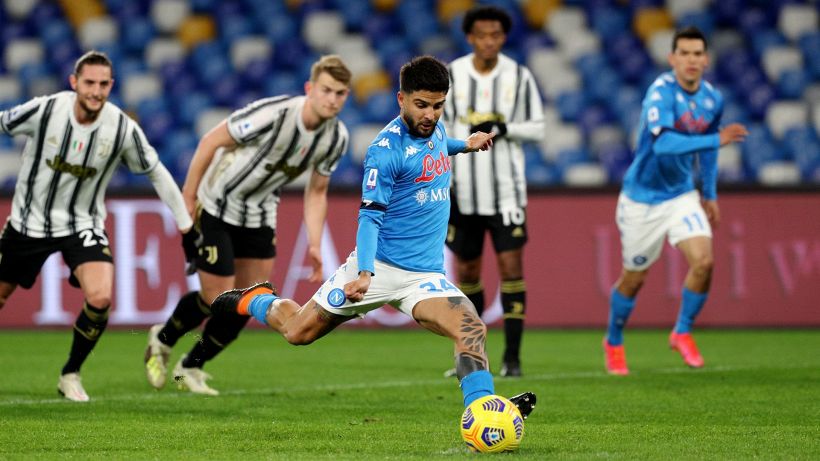 Napoli-Juventus 1-0: Insigne rompe la maledizione dal dischetto