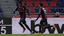 Bologna-Lazio 2-0: Immobile sbaglia, Mbaye e Sansone no. Le pagelle