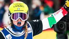 Snowboard: medaglia d'argento per Michela Moioli