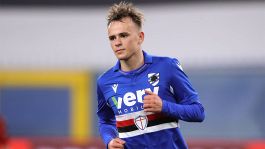 Ansia Sampdoria: Damsgaard finisce in ospedale