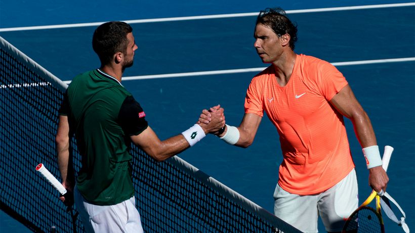 Australian Open, Rafa Nadal vincente all'esordio contro Laslo Djere